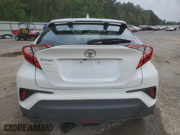 2018 Toyota C-HR XLE with VIN NMTKHMBX6JR060011, listed as a Copart auction lot 51620895 with 52,314 mi miles and Salvage Title. Bid and sale history available at carsss.com. Image 6.