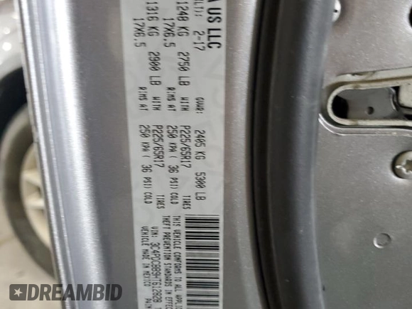 2017 Dodge Journey SXT с VIN 3C4PDCBB9HT612828, выставлен на аукционе Copart как лот 57017325 с пробегом 117 648 миль миль и Списание • Salvage title. История ставок и продаж доступна на DreamBid. Изображение 14.