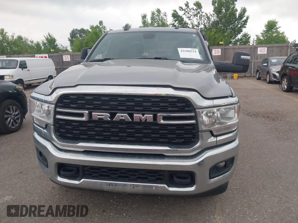 2024 Ram 2500 Big Horn with VIN 3C6UR5DL5RG154048, listed as a IAAI auction lot 42500524 with 41,177 mi miles and . Bid and sale history available at DreamBid. Image 12.