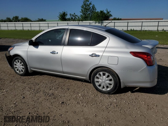 2015 Nissan Versa SV with VIN 3N1CN7AP4FL850523, listed as a Copart auction lot 52056215 with 130,538 mi miles and Salvage Title. Bid and sale history available at carsss.com. Image 2.