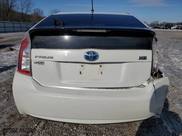 2014 Toyota Prius Four with VIN JTDKN3DUXE0386507, listed as a Copart auction lot 88080775 with 167,147 mi miles and Salvage Title. Bid and sale history available at carsss.com. Image 6.