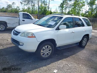 2003 Acura MDX Touring Pkg RES w/Navigation System with VIN 2HNYD18943H507512, listed as a IAAI auction lot 41983011 with 165,445 mi miles. Bid and sale history available at carsss.com. Image 2.