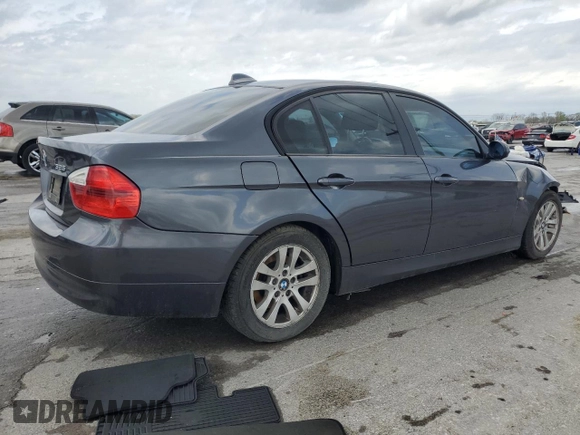 2006 BMW 3 Series 325i with VIN WBAVB13566PT04489, listed as a Copart auction lot 51803725 with 90,734 mi miles and Salvage title. Bid and sale history available at DreamBid. Image 3.