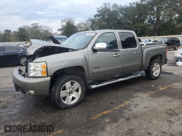 2007 Chevrolet Silverado 1500 LTZ with VIN 2GCEK13M971547772, listed as a Copart auction lot 88793325 with 286,325 mi miles and Salvage Title. Bid and sale history available at carsss.com. Image 1.
