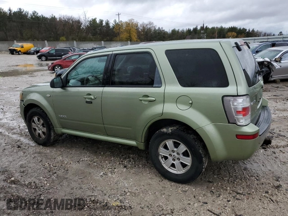 2008 Mercury Mariner with VIN 4M2CU81188KJ20405, listed as a Copart auction lot 78945674 with 199,001 mi miles and Non Repairable. Bid and sale history available at carsss.com. Image 2.