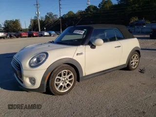 2017 MINI Convertible Cooper with VIN WMWWG5C32H3C20548, listed as a Copart auction lot 81914854 with 104,125 mi miles and Salvage title. Bid and sale history available at DreamBid. Image 1.