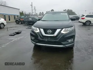2018 Nissan Rogue SV with VIN 5N1AT2MV1JC780700, listed as a Copart auction lot 48323075 with 120,325 mi miles and Salvage Title. Bid and sale history available at DreamBid. Image 14.