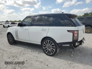 2016 Land Rover Range Rover Autobiography with VIN SALGV2EF0GA307531, listed as a Copart auction lot 53957505 with 53,230 mi miles and Salvage Title. Bid and sale history available at DreamBid. Image 2.