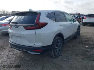 2021 Honda CR-V EX with VIN 5J6RW1H50ML001675, listed as a IAAI auction lot 41727321 with 33,656 mi miles. Bid and sale history available at carsss.com. Image 4.