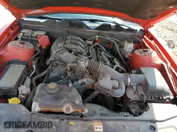 2011 Ford Mustang V6 z VIN 1ZVBP8AM1B5115763, wystawiony jako Copart lot #60363705 z przebiegiem 165 224 mil mil oraz Szkoda całkowita • Salvage title. Historia ofert i sprzedaży dostępna na DreamBid. Obrazek 11.