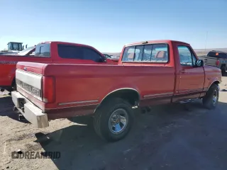 1992 Ford F-150 with VIN 2FTEF15H0NCB08045, listed as a Copart auction lot 81502744 with 139,412 mi miles and Salvage Title. Bid and sale history available at carsss.com. Image 3.