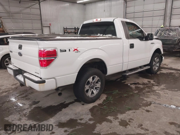 2013 Ford F-150 XL with VIN 1FTMF1EF4DFD41360, listed as a IAAI auction lot 41069794 with 159,097 mi miles and . Bid and sale history available at DreamBid. Image 4.