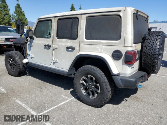 2024 Jeep Wrangler Rubicon X с VIN 1C4RJXR62RW167216, выставлен на аукционе Copart как лот 49034325 с пробегом Не указан миль и Списание • Salvage title. История ставок и продаж доступна на DreamBid. Изображение 2.