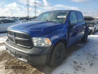 2019 Ram 1500 Tradesman with VIN 3C6RR7KGXKG670175, listed as a Copart auction lot 87838335 with 62,676 mi miles and Salvage title. Bid and sale history available at DreamBid. Image 1.