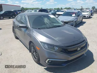 2019 Honda Civic EX z VIN JHMFC1F36KX004586, wystawiony jako IAAI lot #42223335 z przebiegiem 61 164 mil mil oraz . Historia ofert i sprzedaży dostępna na DreamBid. Obrazek 1.
