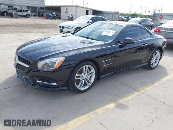 2013 Mercedes-Benz SL 550 with VIN WDDJK7DA6DF012964, listed as a IAAI auction lot 42012178 with 60,071 mi miles and . Bid and sale history available at DreamBid. Image 2.