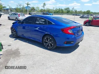 2021 Honda Civic Sport with VIN 2HGFC2F80MH527517, listed as a IAAI auction lot 42020871 with 36,058 mi miles and . Bid and sale history available at DreamBid. Image 3.