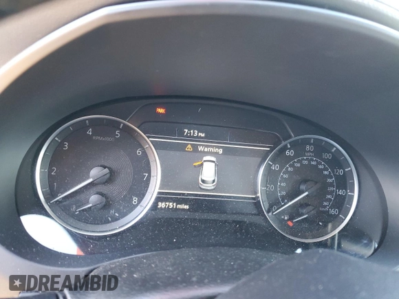 2021 Infiniti QX50 Luxe with VIN 3PCAJ5BB7MF107986, listed as a Copart auction lot 84916204 with 36,751 mi miles and Salvage title. Bid and sale history available at DreamBid. Image 9.