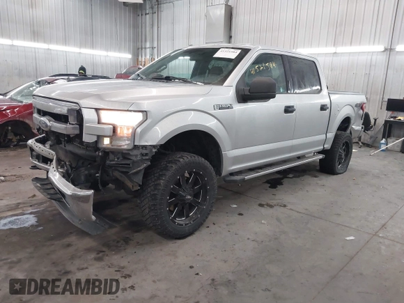 2015 Ford F-150 XLT with VIN 1FTEW1E89FFA44710, listed as a IAAI auction lot 41521584 with 158,297 mi miles. Bid and sale history available at carsss.com. Image 18.
