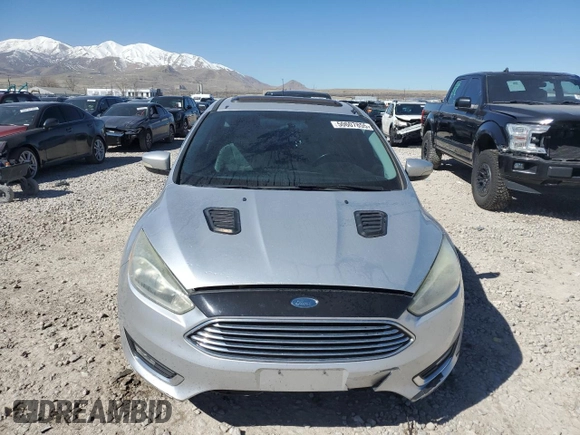 2017 Ford Focus Titanium with VIN 1FADP3N2XHL287260, listed as a Copart auction lot 50607855 with 170,146 mi miles and Salvage Title. Bid and sale history available at carsss.com. Image 5.