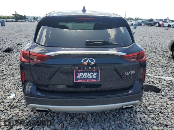 2020 Infiniti QX50 Luxe with VIN 3PCAJ5M11LF118551, listed as a Copart auction lot 63220285 with 87,869 mi miles and Clean title. Bid and sale history available at DreamBid. Image 6.