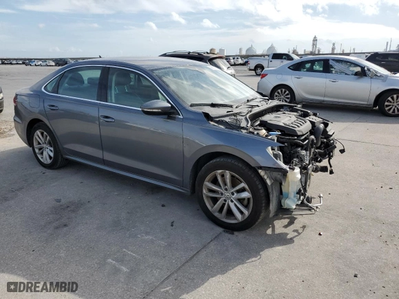 2020 Volkswagen Passat 2.0T SE with VIN 1VWSA7A33LC014062, listed as a Copart auction lot 36801033 with 77,435 mi miles. Bid and sale history available at carsss.com. Image 4.
