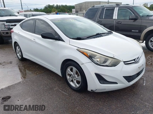 2015 Hyundai Elantra SE with VIN 5NPDH4AE4FH634483, listed as a IAAI auction lot 40779391 with 176,439 mi miles and . Bid and sale history available at DreamBid. Image 1.