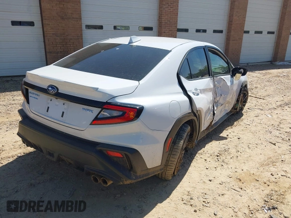 2024 Subaru WRX Premium with VIN JF1VBAH67R9815776, listed as a IAAI auction lot 42032015 with 2,122 mi miles and . Bid and sale history available at DreamBid. Image 4.