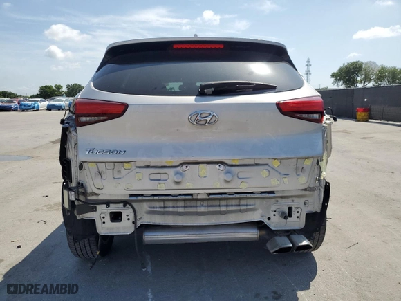 2020 Hyundai Tucson Sport with VIN KM8J33AL1LU144199, listed as a Copart auction lot 50039275 with 82,219 mi miles and Salvage Title. Bid and sale history available at carsss.com. Image 6.