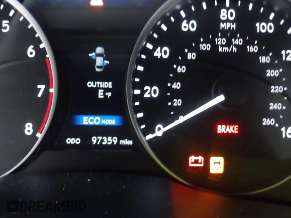 2014 Lexus ES 350 with VIN JTHBK1GG9E2127108, listed as a IAAI auction lot 41666026 with 97,359 mi miles. Bid and sale history available at carsss.com. Image 7.