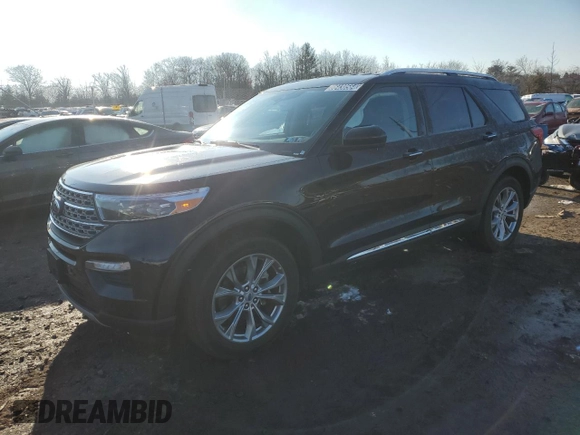 2024 Ford Explorer Limited with VIN 1FMSK7FH5RGA50644, listed as a Copart auction lot 86430564 with 25,482 mi miles and Clean Title. Bid and sale history available at carsss.com. Image 1.
