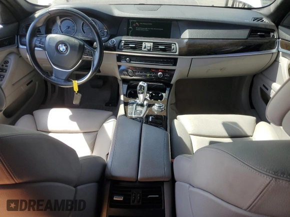 2012 BMW 5 Series 528i z VIN WBAXG5C57CDY30516, wystawiony jako Copart lot #55281415 z przebiegiem 97 908 mil mil oraz Szkoda całkowita • Salvage title. Historia ofert i sprzedaży dostępna na DreamBid. Obrazek 8.