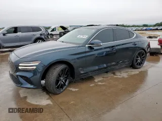 2022 Genesis G70 2.0T z VIN KMTG34TA1NU098488, wystawiony jako Copart lot #55779415 z przebiegiem 38 972 mil mil oraz Szkody całkowita. Historia ofert i sprzedaży dostępna na DreamBid. Obrazek 1.