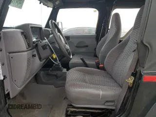 1998 Jeep Wrangler SE with VIN 1J4FY29P2WP776252, listed as a Copart auction lot 46415865 with 96,215 mi miles and Salvage Title. Bid and sale history available at carsss.com. Image 7.
