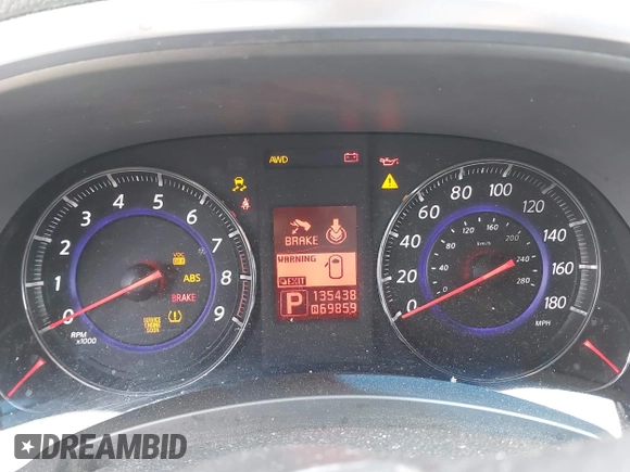 2009 Infiniti FX with VIN JNRAS18W99M151079, listed as a IAAI auction lot 42210211 with 135,438 mi miles and . Bid and sale history available at DreamBid. Image 7.