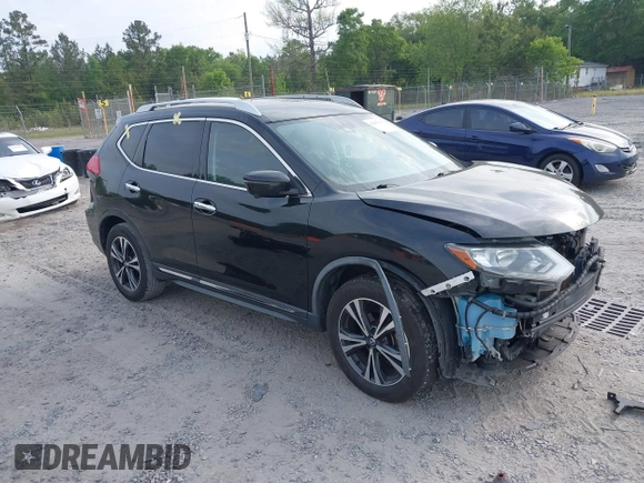2017 Nissan Rogue SL with VIN JN8AT2MT5HW401066, listed as a IAAI auction lot 42097429 with 164,053 mi miles and . Bid and sale history available at DreamBid. Image 1.