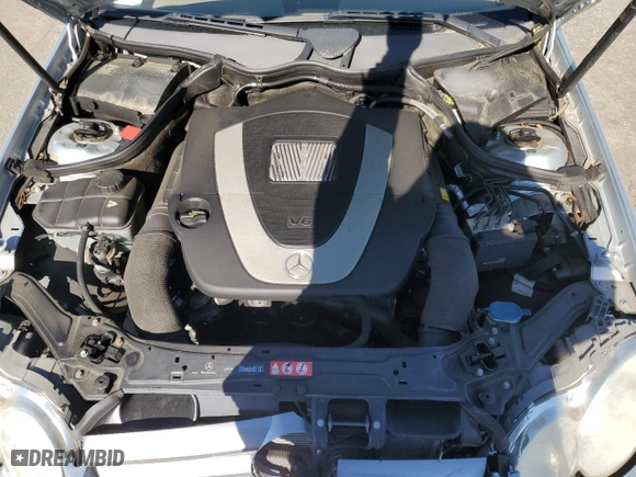 2008 Mercedes-Benz CLK-Class 3.5L with VIN WDBTK56F38F236424, listed as a Copart auction lot 50446485 with 90,108 mi miles and Salvage Title. Bid and sale history available at carsss.com. Image 11.
