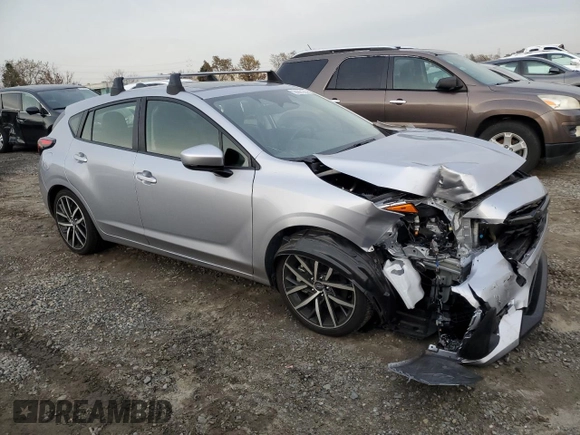 2024 Subaru Impreza Sport with VIN JF1GUAFC2R8320564, listed as a Copart auction lot 86021304 with 10,631 mi miles and Salvage Title. Bid and sale history available at carsss.com. Image 4.