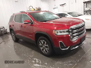 2020 GMC Acadia SLE z VIN 1GKKNRL44LZ208206, wystawiony jako IAAI lot #42054683 z przebiegiem 71 442 mil mil oraz . Historia ofert i sprzedaży dostępna na DreamBid. Obrazek 1.