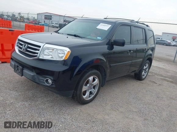 2013 Honda Pilot EX-L with VIN 5FNYF3H50DB042467, listed as a IAAI auction lot 42260597 with 165,836 mi miles and . Bid and sale history available at DreamBid. Image 17.