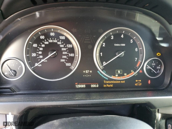 2014 BMW X5 sDrive35i with VIN 5UXKR2C56E0H33129, listed as a Copart auction lot 88819045 with 129,085 mi miles and Salvage Title. Bid and sale history available at carsss.com. Image 9.
