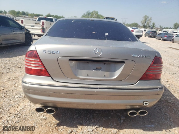2006 Mercedes-Benz S-Class 5.0L with VIN WDBNG75J36A480287, listed as a Copart auction lot 53313745 with 0 mi miles and Clean Title. Bid and sale history available at carsss.com. Image 6.