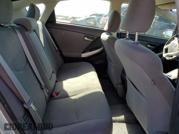 2013 Toyota Prius One z VIN JTDKN3DUXD5693466, wystawiony jako Copart lot #58001555 z przebiegiem 148 564 mil mil oraz Szkoda całkowita • Salvage title. Historia ofert i sprzedaży dostępna na DreamBid. Obrazek 10.