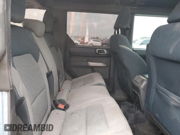 2022 Ford Bronco with VIN 1FMDE5BH1NLB59971, listed as a Copart auction lot 55136985 with 40,398 mi miles and Salvage Title. Bid and sale history available at carsss.com. Image 11.