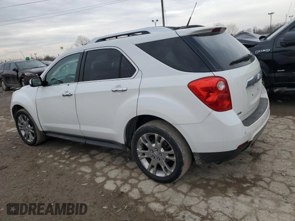 2011 Chevrolet Equinox LTZ with VIN 2CNFLGEC3B6379997, listed as a Copart auction lot 46291455 with 134,911 mi miles and Salvage Title. Bid and sale history available at carsss.com. Image 2.