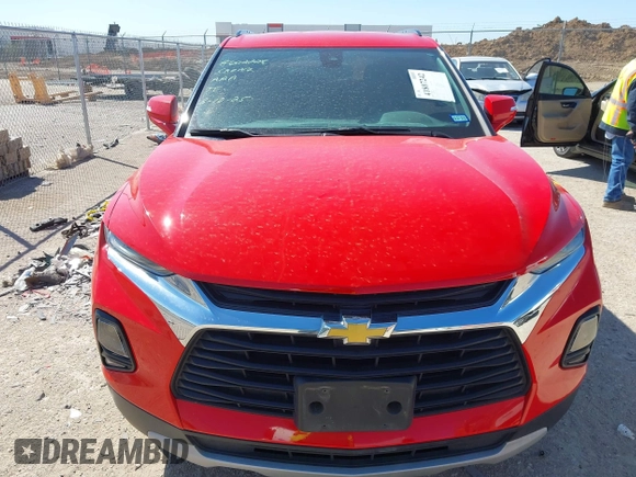 2022 Chevrolet Blazer LT с VIN 3GNKBCR42NS157028, выставлен на аукционе IAAI как лот 41807242 с пробегом 45 706 миль миль и . История ставок и продаж доступна на DreamBid. Изображение 12.