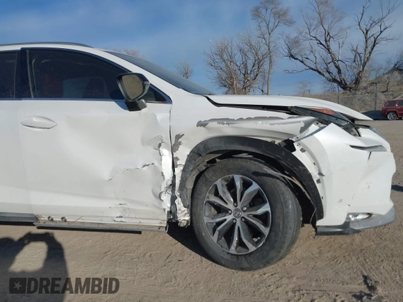 2015 Lexus NX 200t with VIN JTJBARBZ2F2016345, listed as a IAAI auction lot 41413052 with 172,079 mi miles and . Bid and sale history available at DreamBid. Image 6.