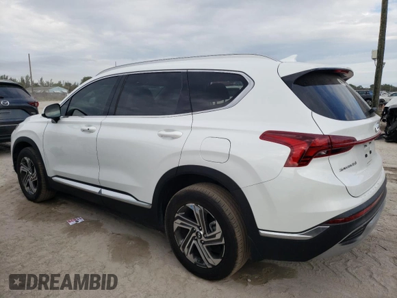 2022 Hyundai Santa Fe SEL with VIN 5NMS24AJXNH434726, listed as a Copart auction lot 38136643 with 19,168 mi miles. Bid and sale history available at carsss.com. Image 2.