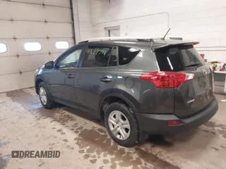 2015 Toyota RAV4 LE with VIN JTMBFREV4FJ045901, listed as a IAAI auction lot 41622711 with 74,505 mi miles. Bid and sale history available at carsss.com. Image 3.