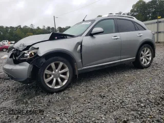2007 Infiniti FX35 with VIN JNRAS08WX7X204829, listed as a Copart auction lot 71669554 with 189,643 mi miles and Salvage Title. Bid and sale history available at carsss.com. Image 1.